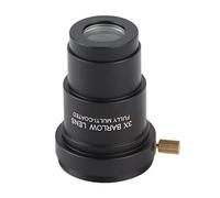 Zerodis 3X Telescopios Lente Barlow, Ocular de Astronomía de Metal de Triple Aumento con Cámara de Rosca M42X 0.75 Mm Conecte Ajuste para Oculares del Telescopio Astronómico