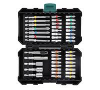 Zerodis 44pcs Impacto Driver -bit con Anillos de Identificación Codificados por Color para una Selección Rápida en Universal 1/4in Chucks para Tareas de