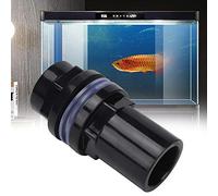 Zerodis 5 unids/Set Conector de tubería de Agua de Acuario Junta de PVC Conector de Tubo Recto Accesorios para Tanques de Peces para Acuario(25mm)