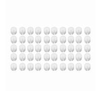 Zerodis 50 unids esponjas hidropónicas, Kit de Inicio de semilla hidropónica de Interior Suministros esponjas de Cubo de plántula para Red Taza macetas de Hierbas Vegetales cultivación(50mm)