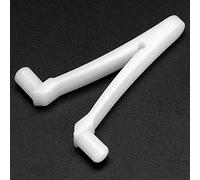 Zerodis 6 Piezas de Suministro de la Piscina V Clamp/Holder Compacta de Fijación de la Piscina para el Cepillo de Spa Hoja de la Hoja Skimmer Aspuum Head Piezas de Repuesto de Spa