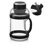 Zerodis 68 Oz Licuadora de Exprimidor Portátil para Batidos, Gran Capacidad con 6 Cuchillas, USB Recargable, Licuadora Personal Deportiva, Ideal para Viajar, Acampar, Gimnasio (BLACK)