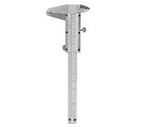Zerodis Accesorios de Herramientas Ornamentales Escalas de Lectura Duales de 0 150 Mm con Tornillo de Bloqueo para Procesamiento de Joyas Herramienta de Medición de Soldadura Calibrador a Vernier de