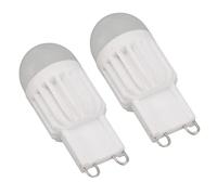 Zerodis Accesorios de Iluminación Ahorro de Energía 2W 180Lm para Lámpara de Mesa Lámpara de Araña Uso Doméstico G9 Bombilla LED Regulable