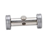 Zerodis Accesorios para Herramientas de Relojes Fácil de Oxidar con Dos Rodamientos de Metal Herramienta de Pulido Auxiliar para Reparación y Mantenimiento de Relojes Guía de Afilado No