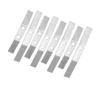 Zerodis Accesorios para Modelos de Automóviles Kit de Ballestas Características de Durabilidad Mejoradas para Camiones Wpl D12 RC Fácil Instalación para Entusiastas Eje Trasero de Acero Plateado