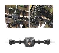Zerodis Actualización de Eje Diferencial de Engranaje de Metal para FY004 Q64 Q60 MN77 1/16 Coche RC de 6 Ruedas, Accesorio de Eje de Transmisión (Posterior)