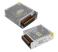 Zerodis Adaptador de Controlador de Fuente de Alimentación de Interruptor, Convertidor de Voltaje de Aleación de Aluminio 24V 5A para Luces LED e Impresoras 3D (S-100-24 (24V/4.2A/100W) CA 100-240V)