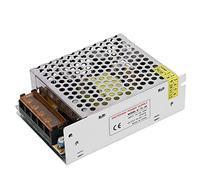 Zerodis Adaptador de Controlador de Fuente de Alimentación de Interruptor, Convertidor de Voltaje de Aleación de Aluminio 24V 5A para Luces LED e Impresoras 3D (S-72-24 (24V/3A/72W) CA 100-240V)