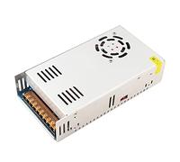 Zerodis Adaptador de Controlador de Fuente de Alimentación de Interruptor, Convertidor de Voltaje de Aleación de Aluminio 24V 5A para Luces LED e Impresoras 3D (S-600-24 (24V/25A/600W) CA110/220V±15%)