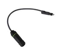 Zerodis Adaptador de Extensión de Cable de 1200mbps Piezas para Electrodomésticos Adaptador Ethernet IP68 Adaptador SPX a RJ45 a Prueba de Agua Router Conector de