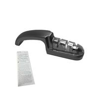 Zerodis Afilador de Cuchillos de Cocina, Diseño 3 en 1, Sacapuntas de Tijera, Base Antideslizante para Reparar, Restaurar Cuchillas de Pulido, para Cuchillos de Chef de Cocina, Tijeras