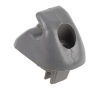 Zerodis Ajuste para el Gancho de la Visera Solar Aumento de Reemplazo de Seguridad Aumento de la Funcionalidad Simple Reemplazo Directo para el Interior del Car 2 PCS PLASCO Negro 8143P5 8143P6
