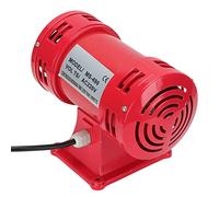 Zerodis Alarma de Motor de 135 DB Sirena Eléctrica de Ataque Aéreo de Sonido Continuo de Doble Vía AC 220 V MS-490 con Aleación de Aluminio de Acero Inoxidable para Minas, Barcos,