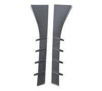 Zerodis Alerón Lateral de Ventana Trasera ABS Embellecedor Canard de Ventana Lateral 2 Piezas Aerodinámico Antidesgaste Embellecedor de ala Trasera para Mejorar la Estabilidad Fácil Ajuste para 3