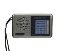 Zerodis Am FM SW Radio Portátil, Digital de Onda Corta Transistor Compacto Radio de Emergencia para el Hogar Al Aire Libre de Emergencia de Supervivencia (Tipo 2)