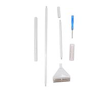 Zerodis Aquarium Algas Raspador Premium ABS Cabeza de Pescado Rasta de Algas para Facilitar la Limpieza