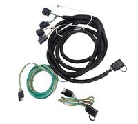 Zerodis Arnés de Cableado para Vehículos Recreativos de Remolque Plano de 4 Vías 58903, Instalación Plug and Play para JK 2007-2018, Conector de 4 Pines con Seguridad Mejorada para Remolque Plano de