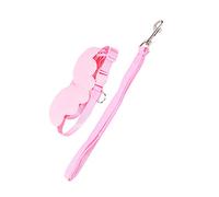 Zerodis Arnés de Pato Leow Low Lowage Ajustable Cómodo Cuerda de Tracción para Patos de Mascotas y Pollos Caminando Fuera del Material de Nylon (M)