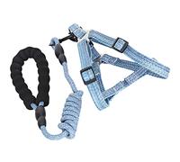 Zerodis Arneses Halter Básicos para Caminar, Correr, Entrenar, Aventuras Al Aire Libre, Collares para Perros, Correas (M (Adecuado para 8-15 Libras))