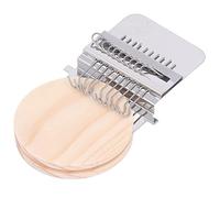 Zerodis Artículos para el Hogar Herramientas para Tejer Madera de Pino Herramienta de Artesanía Portátil para Niños y Adultos Patrones únicos con Facilidad Mini Telar Telar Manual (Estilo de acero