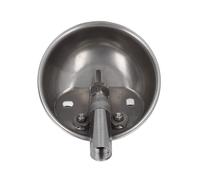 Zerodis Bebedero Automático para Cerdos, Cuenco de Agua para Ganado de Acero Inoxidable, Alimentador con Sistema de Válvula Gruesa para Cerdos, Cabras, Ovejas, Perros, Vacas (S 550ml 8000mah)