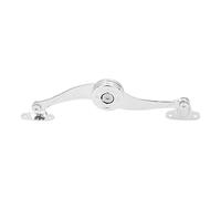 Zerodis Bisagra de Camilla Mecánica Presión de Fricción Ajustable Galvanoplastia Multicapa Ángulo de 70 ° / 90 ° / 100 ° Soporte de Puerta de Gabinete Carga de 6-8 Kg para Muebles Hardware de
