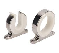 Zerodis Boat Yacht Series 316 Organizador de Ahorro de Espacio de Acero Inoxidable Montaje Horizontal Vertical para Usuarios de Camiones Marinos RV Soporte para Caña de Pescar