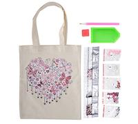 Zerodis Bolsa de Pintura de Diamantes Bolso de Arte Reutilizable Hecho a Mano Caja de Bordado de Diamantes para Adultos o Niños(#1)