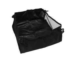Zerodis Bolsas de Almacenamiento Cesta de Almacenamiento para Asiento Bolsa para Andador 600D Tela Oxford Diseño de Amarre Impermeable Gran Capacidad para Silla de Ruedas Andador Scooter Asiento