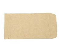 Zerodis Bolsas Kraft para Embalaje y almacenamiento: Bolsas de Estilo de Envoltura de 100 Pc en Papel Kraft de Calidad Autoadhesiva para Uso Práctico para Trigo, Maíz, Arroz, Sorgo, Semillas de