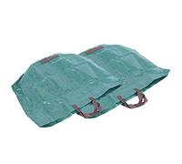 Zerodis Bolsas para Recoger Hojas de Jardín, Bolsa con Asas Resistente Al Desgarro 72 Galones para Limpieza y Almacenamiento de Césped y Patio