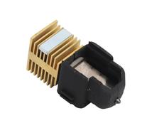 Zerodis Boquilla de Acero Endurecido, Disipador Térmico de Latón, Kit Hotend Mejorado para Lab A1 Mini, Fácil Instalación, Alto Rendimiento para Impresión 3D (0,2 mm)