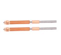 Zerodis Boquilla de Cbcup de Impresora 3D con Desensamblaje Rápido, Incluso Calentamiento, 2 Pcs para K2 Plus (0,2 mm)