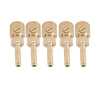 Zerodis Boquilla de Chorro de Cubierta de Latón para Piscina, Cabezal de Pulverización de Fuente Duradero para Piscinas, Rosca Interior G1/2 Pulgadas para Paisaje Al Aire Libre, 5 uds.