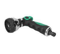 Zerodis Boquilla Rociadora para Manguera de Jardín con 8 Patrones de Rociado Ajustables, Ergonómico, Juego de Conectores para Rociador de Agua de Alta (Juego de pistola de agua + conector rápido de 6)