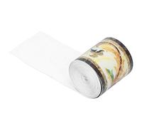 Zerodis Border Pelquel Papela Edge Pug Pack Glue para la Cocina de la Sala de Estar 5x500 Cm para el Material de PVC en la Casa