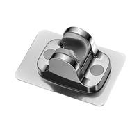 Zerodis Brazos de Ducha, Altura y ángulo Ajustables, Soporte Adhesivo para Varita de Ducha con Adhesivo Fuerte para Soporte de Cabezal de de Baño
