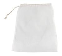 Zerodis Brew Bag Colador Bolsa Reutilizable Cold Brew Bolsas 100 Bolsa de Malla Fina para Fruta Sidra Manzana UVA Vino Prensa Cordón Colador (20x30cm)
