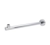 Zerodis Brida para Brazo de Ducha, Construcción de Acero Inoxidable, Diseño Elegante y Fácil Instalación, 35 Cm de Longitud para Baños