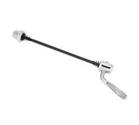 Zerodis Brocheta de Bicicleta Brocheta de Liberación Rápida de Acero Eje Trasero Ajustable de 190 Mm para Bicicleta de MontañA y Entrenador de Ciclismo de Interior Extremo Redondo A Prueba de óxido