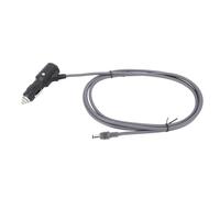 Zerodis Cable de Alimentación CC Satelital, Cable de Alimentación Satelital Resistente de Cobre Rojo de Goma, Conexión Directa de 16.4 Pies de 12 V a 24 V, Salida de 100 W para Mini Antenas