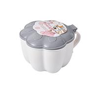 Zerodis Caja de Condimentos de 4 Compartimentos, Recipiente de Almacenamiento de Especias para Cocina con Caja Interior Extraíble para Condimentos de Cocina de Mesa, Sal, Pimienta (GRAY)