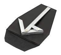 Zerodis Calibre Cuadrado de Centrado, Herramienta de Marcado Central de Acero con Alto Contenido de Carbono, Mediciones de ángulos Precisas, Ideal para Proyectos de Carpintería, Metalurgia y Bricolaje