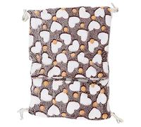 Zerodis Cama Colgante, Transportadores de Mascotas Pequeños, Jaula de Cama Colgante Estilo sobre con Ganchos para Hámsters Animales Hamaca Estilo sobre para Animales S para Interior para