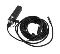 Zerodis Camara Endoscopica de Inspeccion, Boroscopio Industrial 8 Mm 1200P HD IP68 con 8 Luces LED y USB 3 en 1 Tipo C for