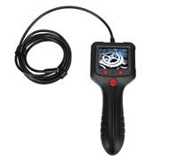 Zerodis Cámara Endoscópica Industrial, Boroscopio de Inspección 8 Mm 1080P HD con Pantalla IPS de 2,4 Pulgadas, 8 Luces LED, 2 MP for Tuberías, Reparación de Automóviles y Uso bajo el Agua