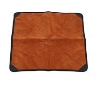 Zerodis Cámara Plegable -Wrap -Fabric para Flash de Lentes DSLR con Protección de Seguridad, Ideal para Lente de Cámara General, Material de Franela Marrón (L)