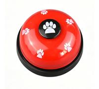Zerodis Campana de Entrenamiento para Perros, 2 Piezas Campana de Tren para Cachorros para Que los Perros Suenen para IR Al Baño Campanas de Entrenamiento para IR Al Baño para Cachorros (Rojo y Rosa)