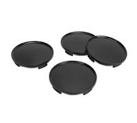 Zerodis Capa Central del Cubo de la Rueda, 4 Pcs Cubas Centrales del Cubo de Automóviles Anillo de Hierro Inoxidable con Elástico Tapa Central Cubierta Cubra de Tapa Cubierta de
